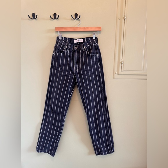 Reformation Roper Pinstripe Jeans - Picture 2 of 6